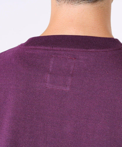 【夏季熱銷款秋季版】【BOY刺繡】內側漸變色平紋針織長袖T恤