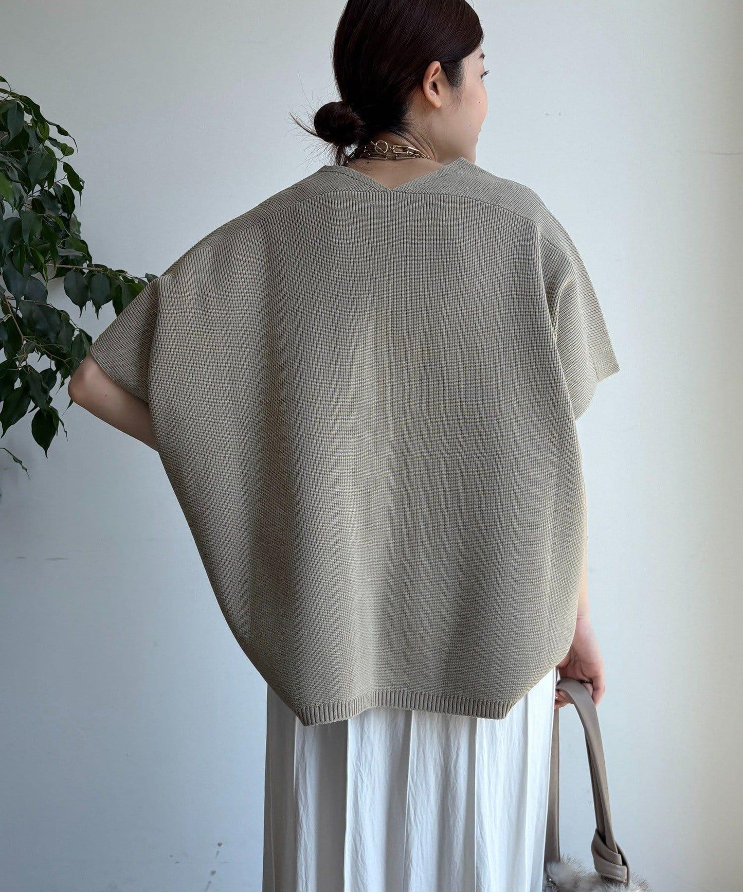 彈力單羅紋背心