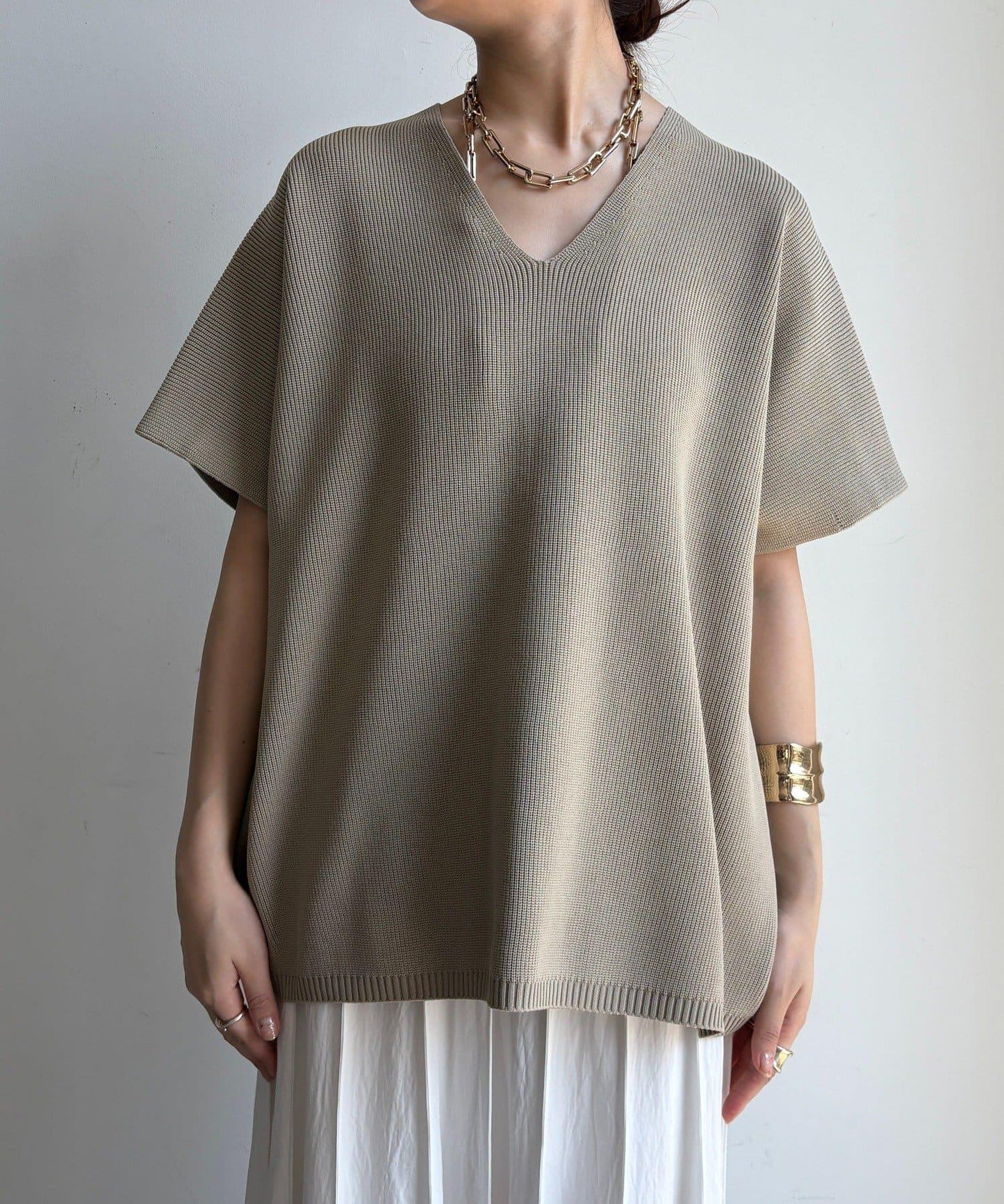 彈力單羅紋背心