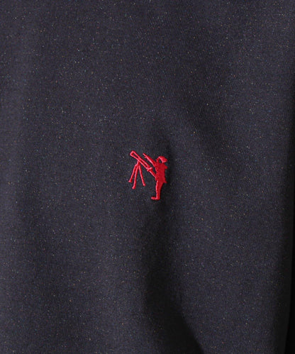 【夏季熱銷款秋季版】【BOY刺繡】內側漸變色平紋針織長袖T恤