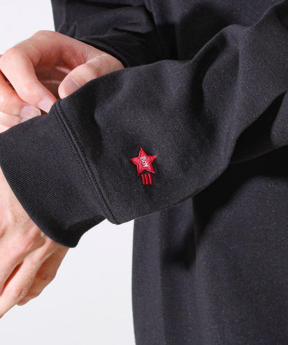 【夏季熱銷款秋季版】【BOY刺繡】內側漸變色平紋針織長袖T恤