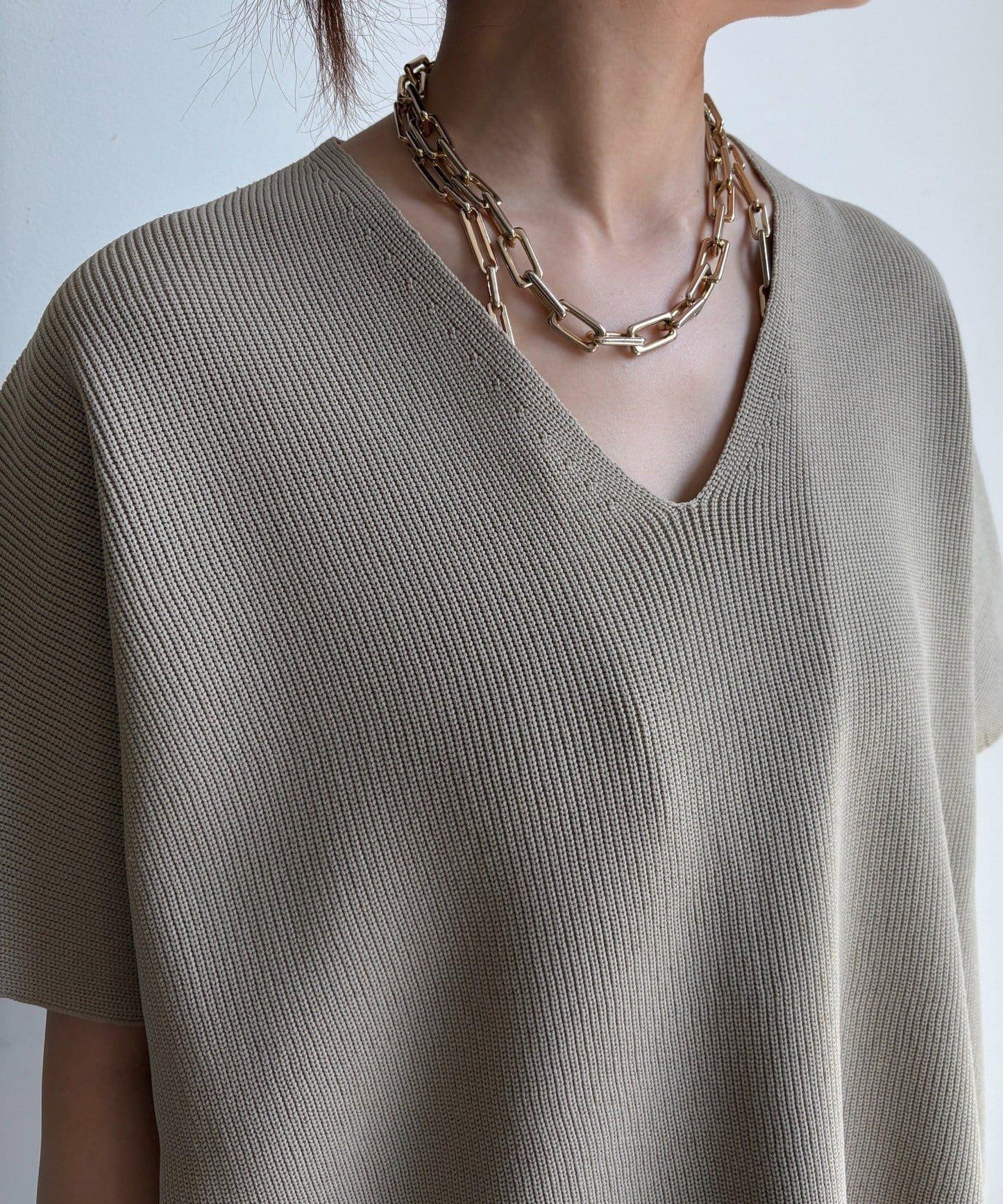 彈力單羅紋背心