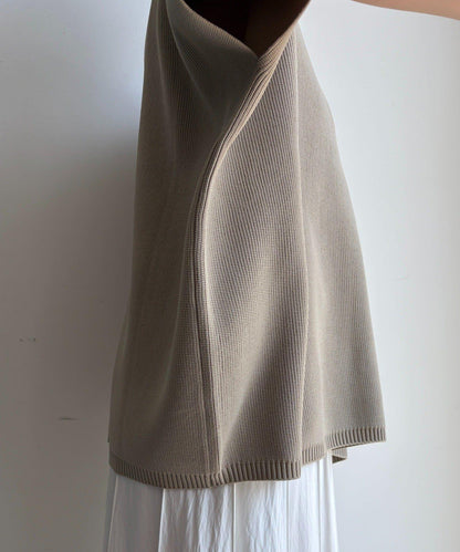 彈力單羅紋背心