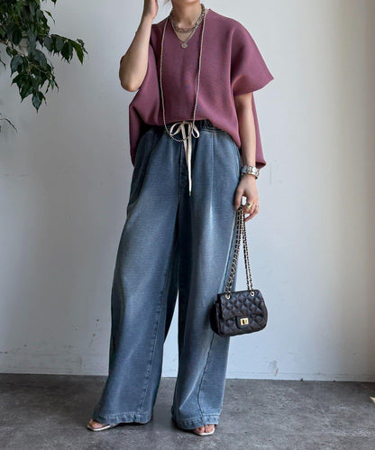 彈力單羅紋背心