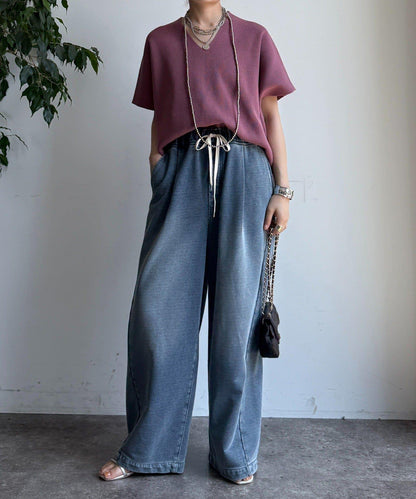 彈力單羅紋背心