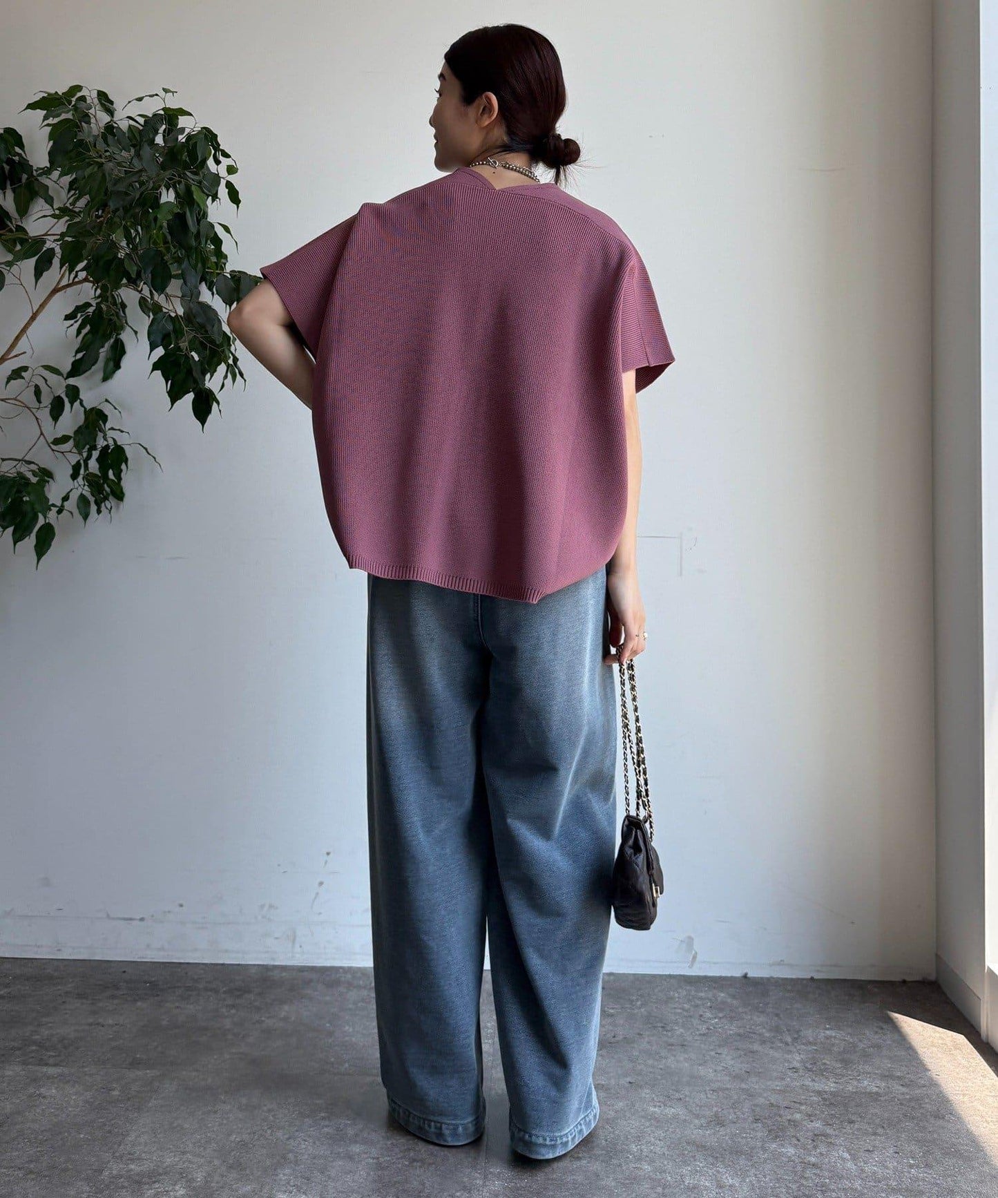 彈力單羅紋背心