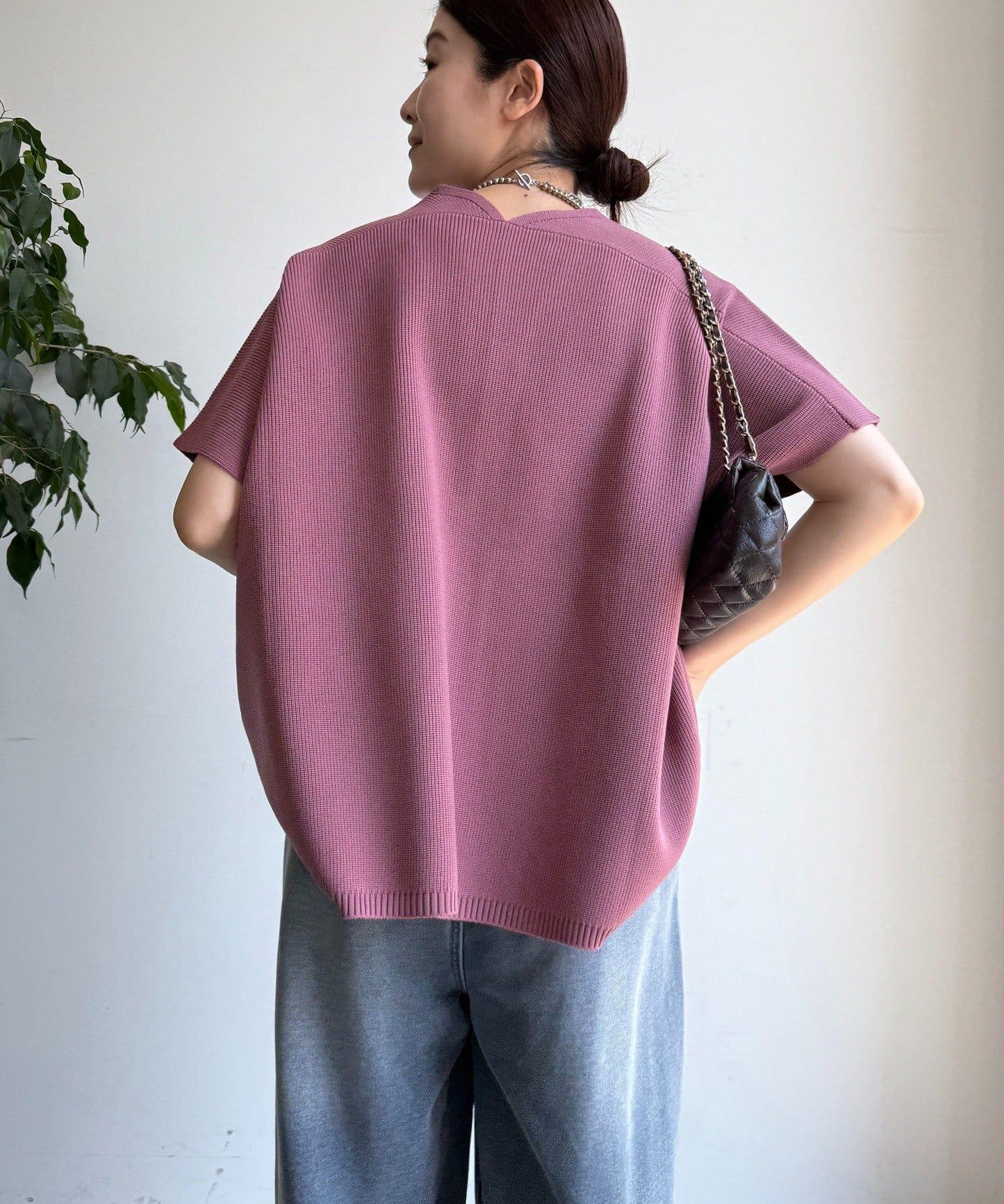 彈力單羅紋背心