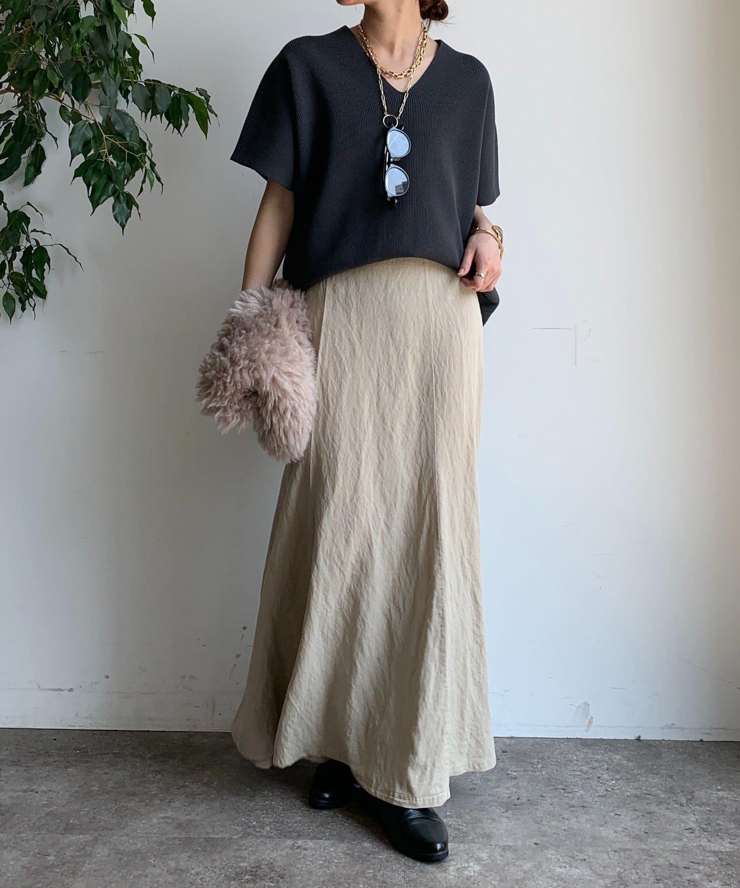 彈力單羅紋背心