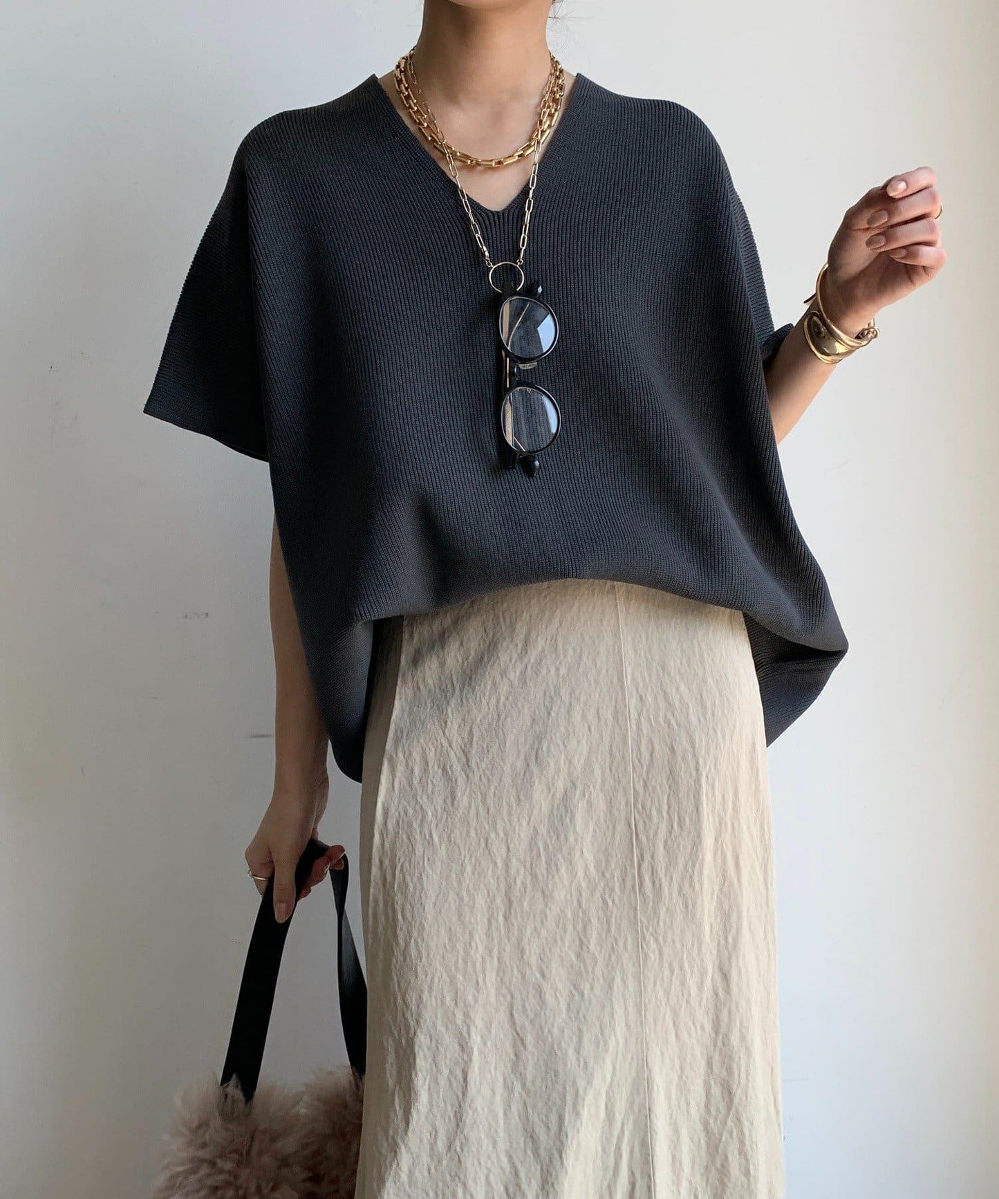 彈力單羅紋背心