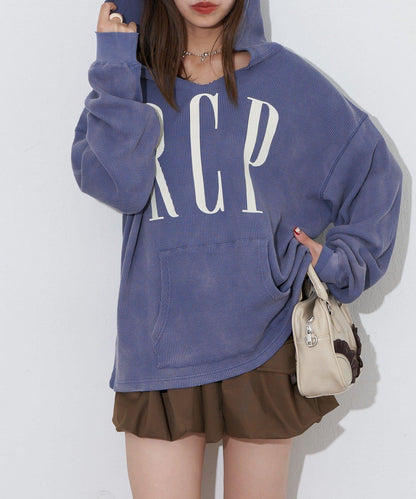 【RePRODUCTION LABEL / リプロダクションレーベル】漸變色開領保暖長袖T恤