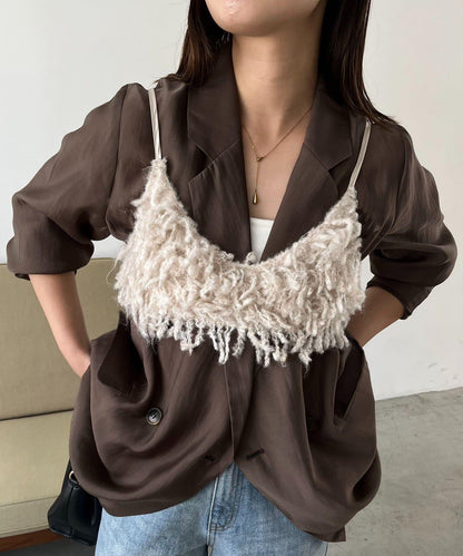 【套裝商品】內搭套裝羊毛馬甲