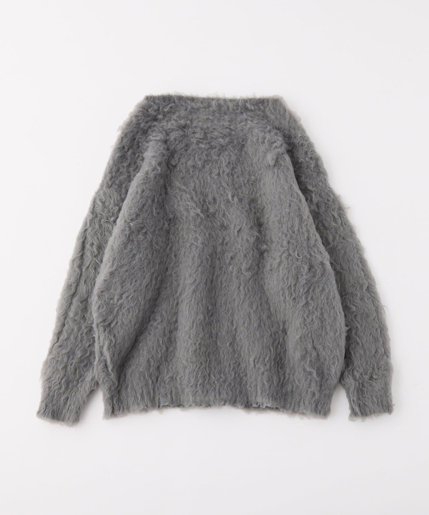 【PremiumOrder】波浪紋仿毛皮長款上衣