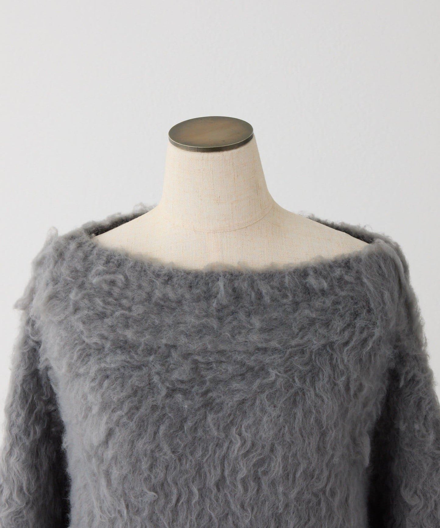 【PremiumOrder】波浪紋仿毛皮長款上衣