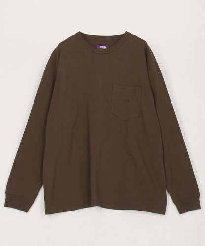 8盎司戶外長袖口袋T恤