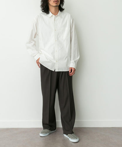 高密度府綢常規襯衫