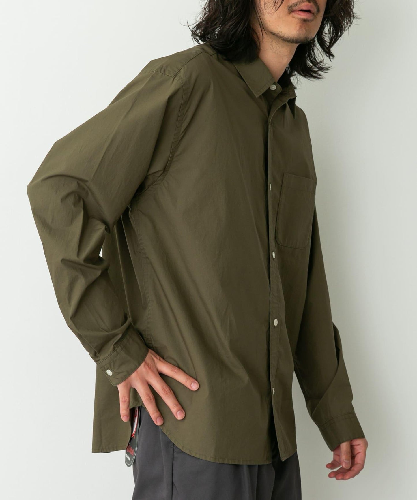 高密度府綢常規襯衫