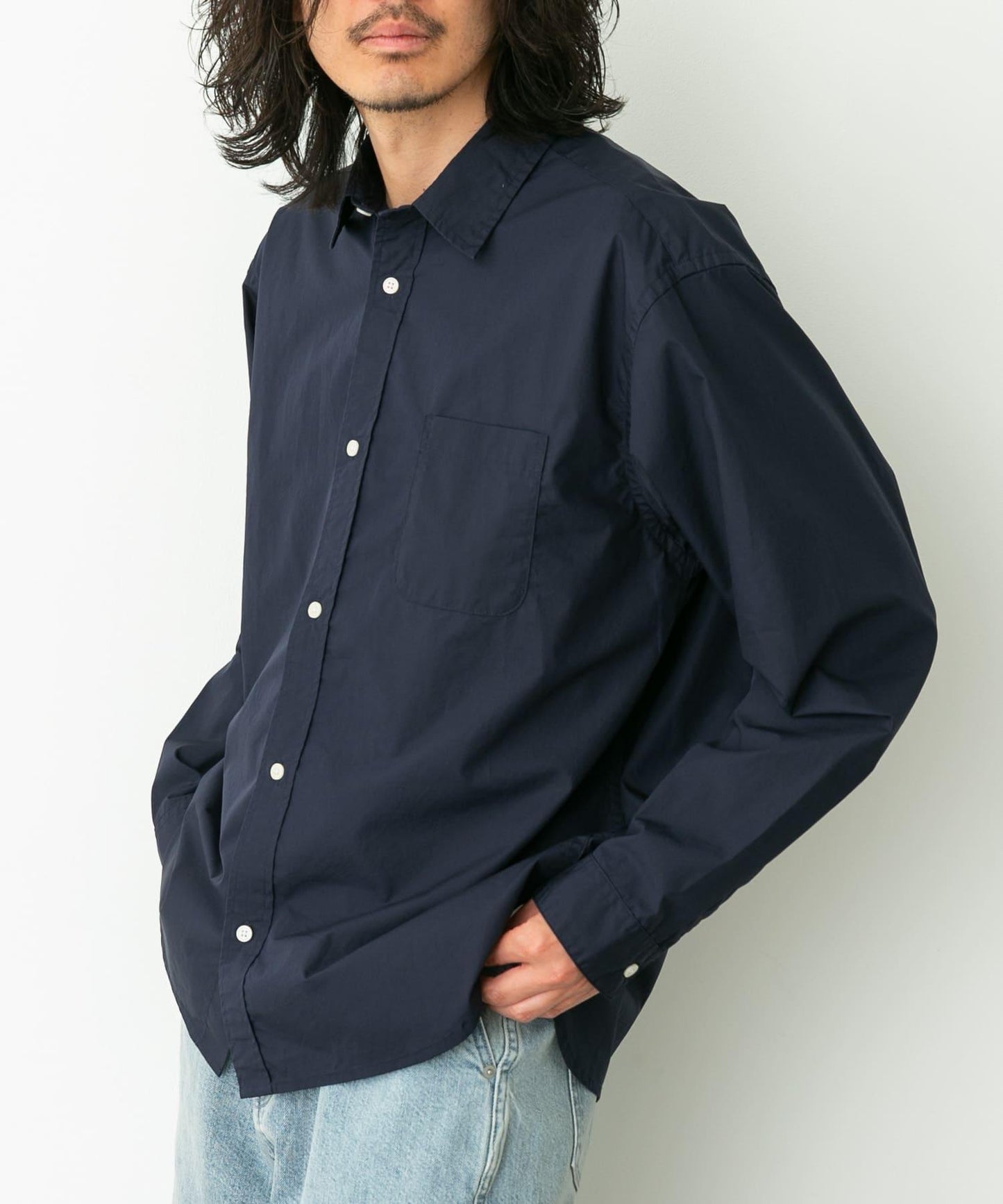 高密度府綢常規襯衫