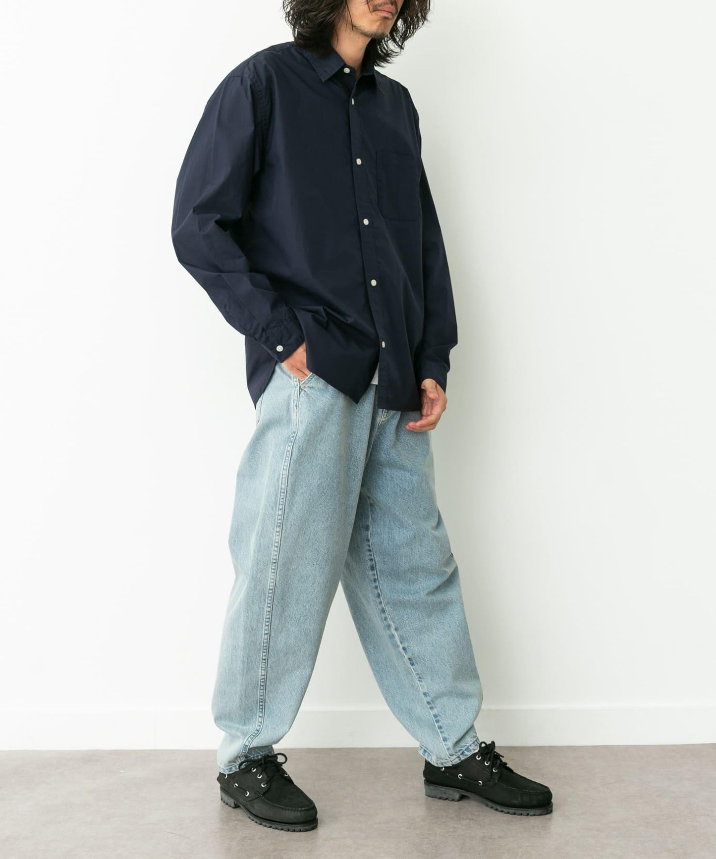 高密度府綢常規襯衫