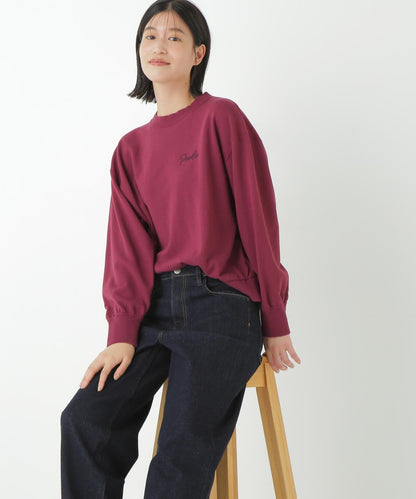 鏈式刺繡標誌衛衣