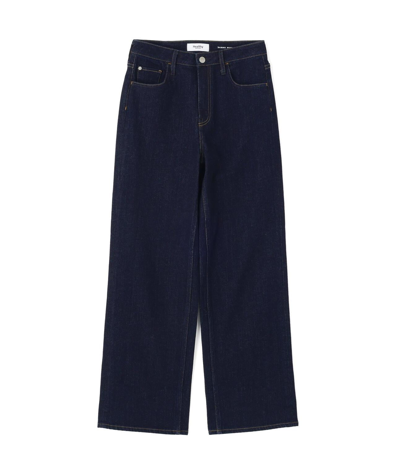 【Healthy Denim聯名】牛仔半寬鬆褲