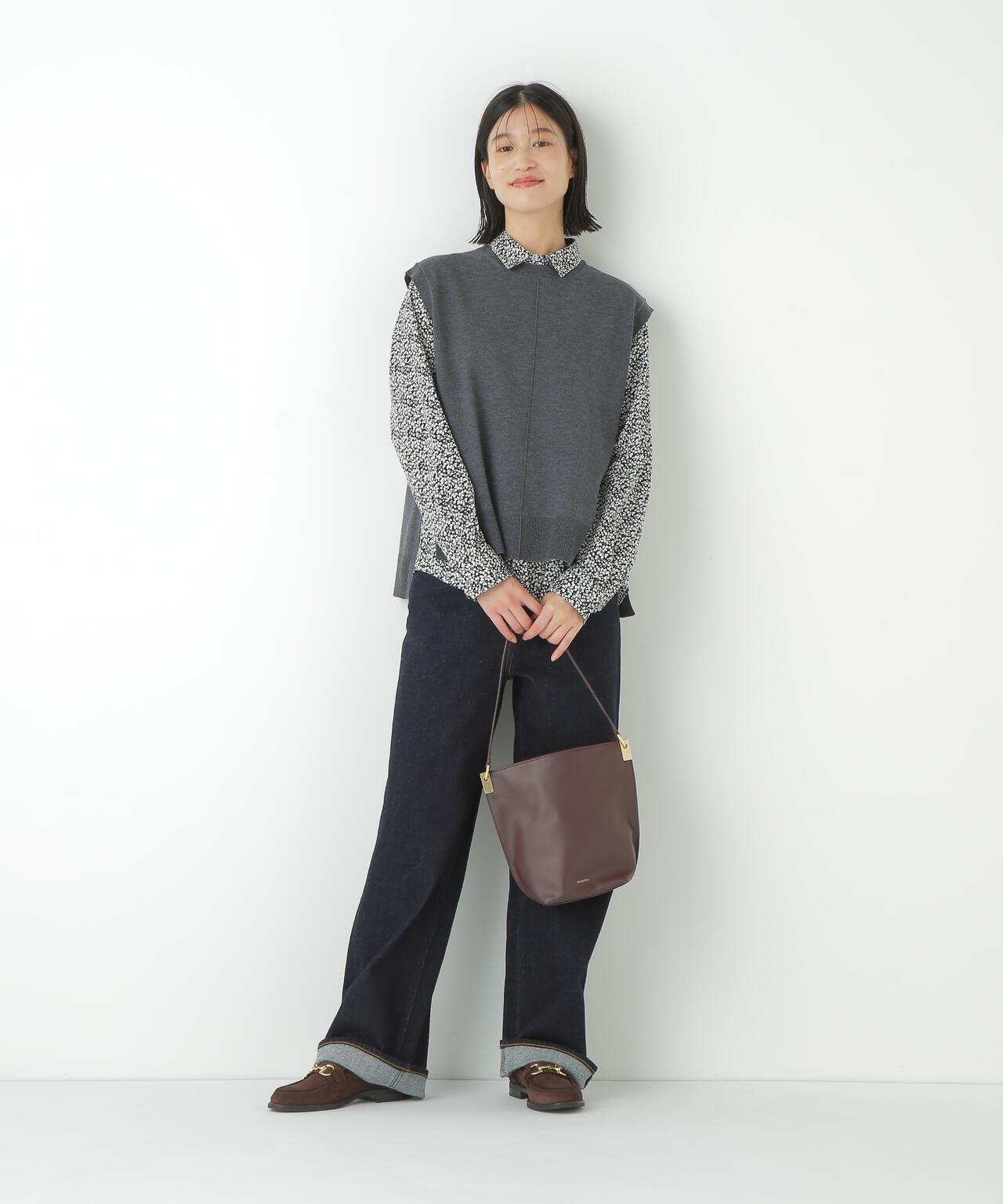 【Healthy Denim聯名】牛仔半寬鬆褲