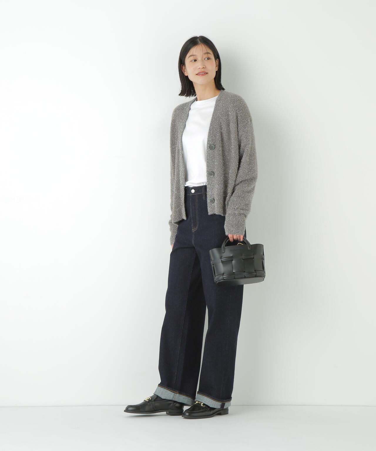 【Healthy Denim聯名】牛仔半寬鬆褲