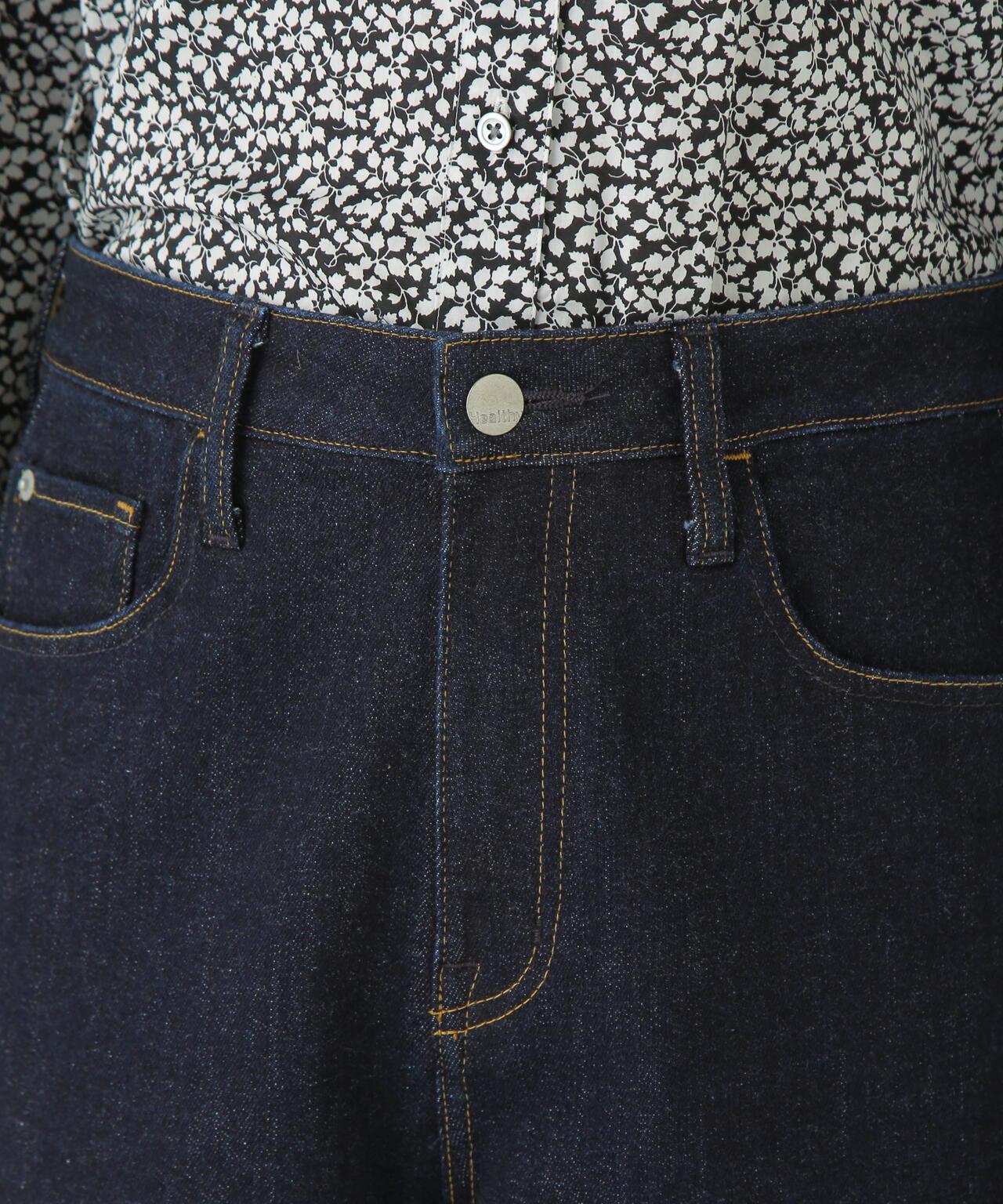 【Healthy Denim聯名】牛仔半寬鬆褲