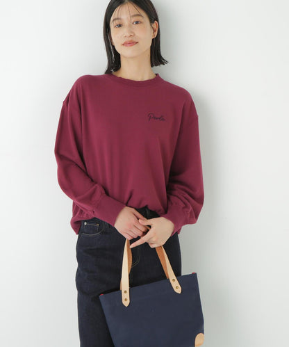 鏈式刺繡標誌衛衣