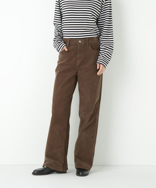 【Healthy Denim聯名】燈芯絨半寬鬆褲