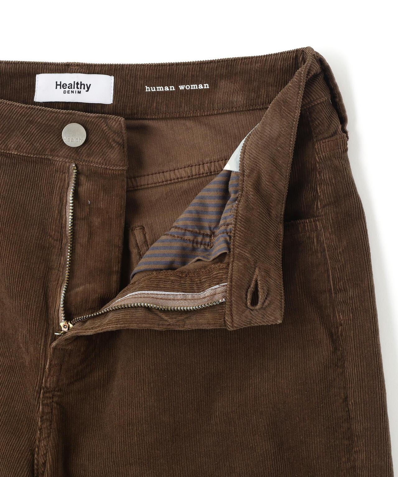 【Healthy Denim聯名】燈芯絨半寬鬆褲