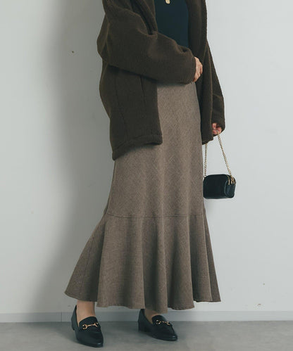 【有小個子尺碼・美麗剪裁】後開衩美人魚長裙