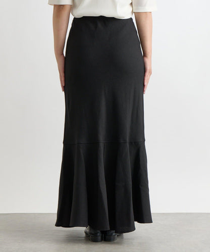 【有小個子尺碼・美麗剪裁】後開衩美人魚長裙