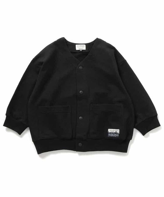 按扣開衫
