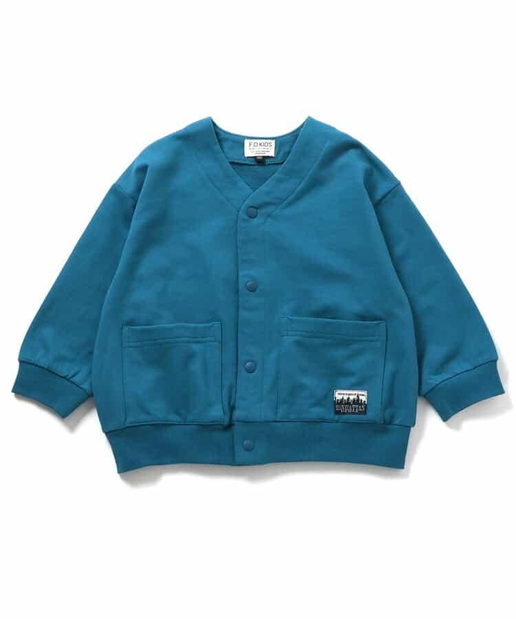 按扣開衫