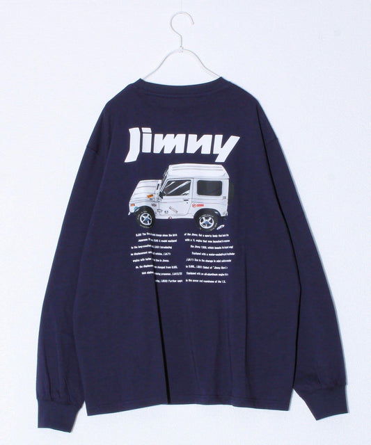 【合作款】吉姆尼×GLOSTER 長袖印花T恤