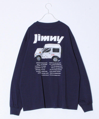 【合作款】吉姆尼×GLOSTER 長袖印花T恤