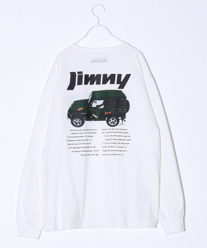 【合作款】吉姆尼×GLOSTER 長袖印花T恤