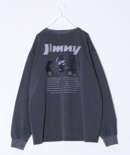 【合作款】吉姆尼×GLOSTER 長袖印花T恤