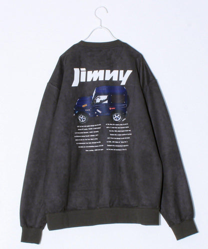 【合作款】吉姆尼×GLOSTER 仿麂皮套頭衫