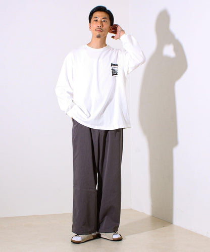 【合作款】吉姆尼×GLOSTER 長袖印花T恤