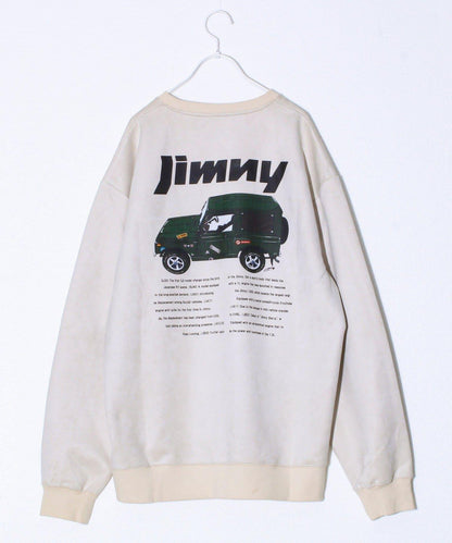 【合作款】吉姆尼×GLOSTER 仿麂皮套頭衫