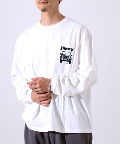 【合作款】吉姆尼×GLOSTER 長袖印花T恤