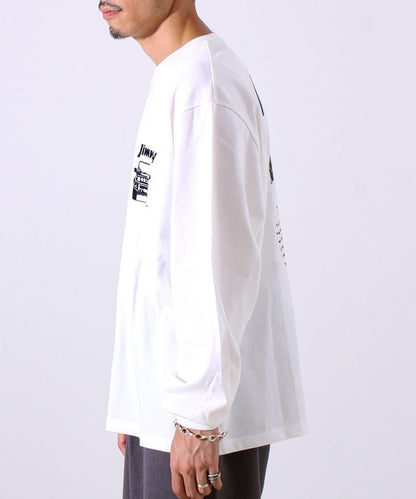 【合作款】吉姆尼×GLOSTER 長袖印花T恤