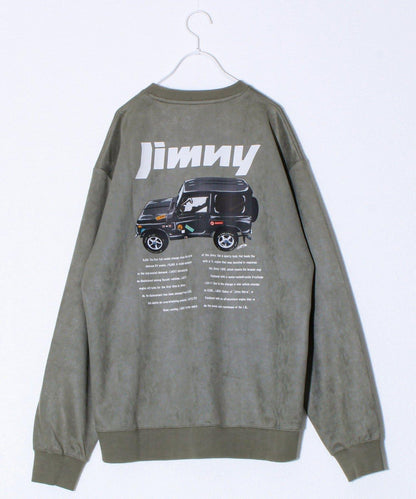 【合作款】吉姆尼×GLOSTER 仿麂皮套頭衫