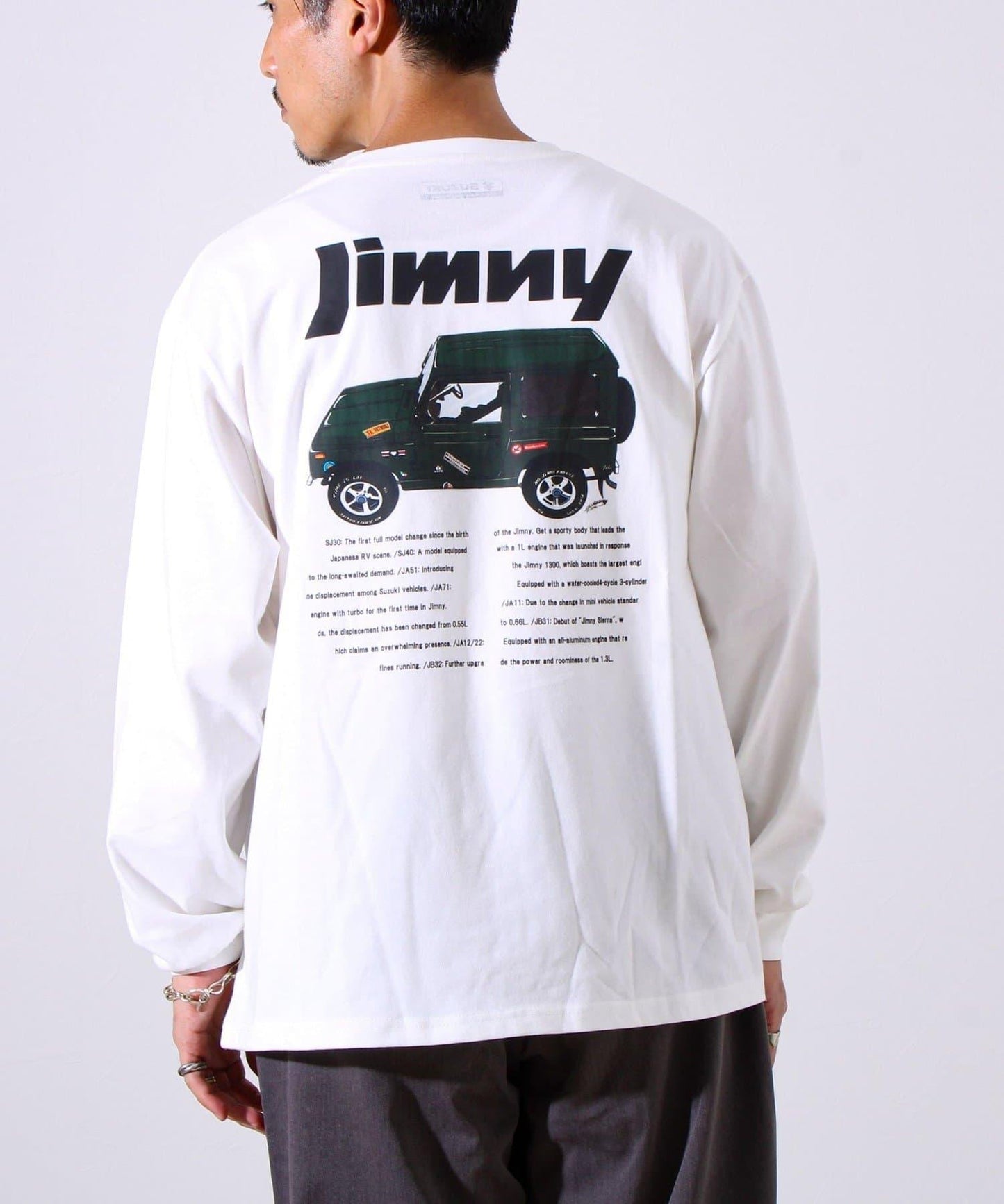 【合作款】吉姆尼×GLOSTER 長袖印花T恤