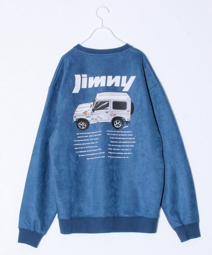 【合作款】吉姆尼×GLOSTER 仿麂皮套頭衫