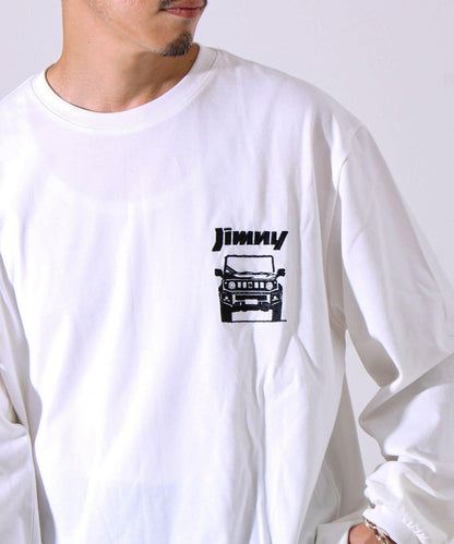 【合作款】吉姆尼×GLOSTER 長袖印花T恤