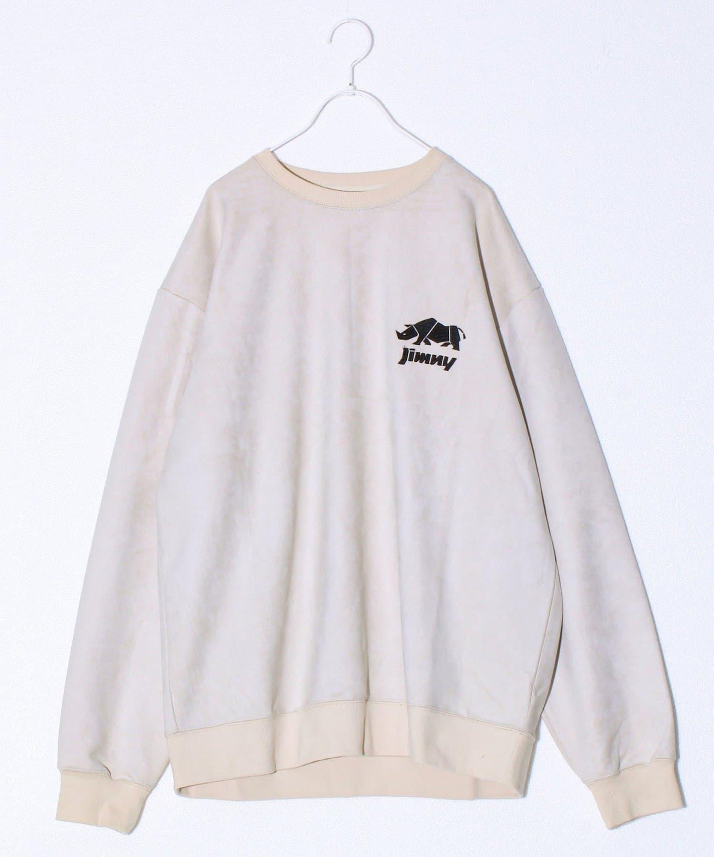 【合作款】吉姆尼×GLOSTER 仿麂皮套頭衫