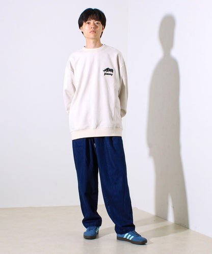 【合作款】吉姆尼×GLOSTER 仿麂皮套頭衫