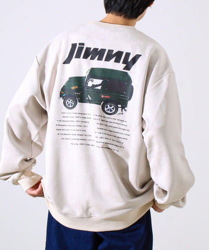 【合作款】吉姆尼×GLOSTER 仿麂皮套頭衫